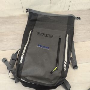 OGIO Motorcycle Backpack ALL ELEMENTS Black Gray AquaTech Air Flow System Bag